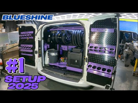 Видео: Лучшая мобильная система детейлинга 2025 года! №1 среди микроавтобусов от BLUESHINE