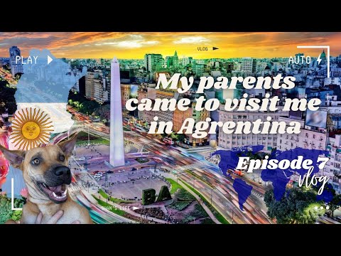 Видео: Эпизод 7. Встречаю родителей в Аргентине! Карлос Пас - Кордоба - Буэнос Айрес - Карлос Пас.