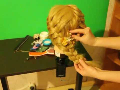 Видео: Советы при плетении (переход из 2-х кос в 1)