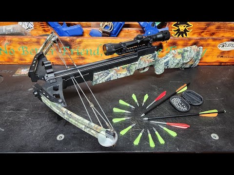 Видео: Многофункциональный арбалет с шарикоподшипниками