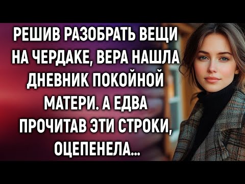 Видео: Решив разобрать вещи на чердаке, Вера нашла дневник матери. А едва прочитав эти строки…