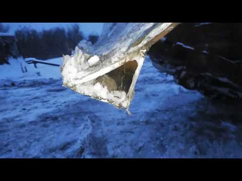 Видео: Отвал на самодельный минитрактор! Часть шестая!