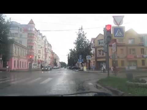 Видео: дорога от центра города Боровичи до участка в Сосновке