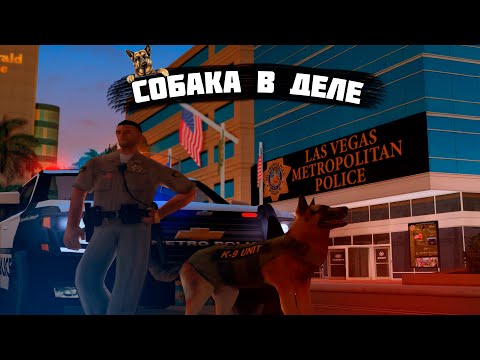 Видео: К-9 - СЛУЖЕБНЫЙ ПЁС | LVMPD на Trinity RP 1