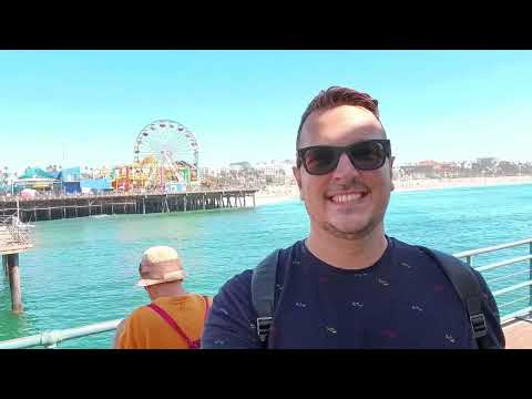 Видео: 🎡 Прогулка по Санта-Монике и Венис-Бич