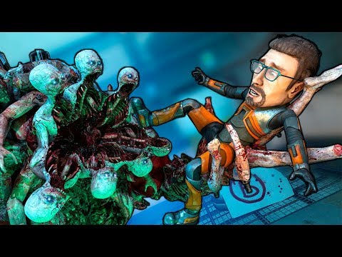 Видео: Я НИКОГДА НЕ ВИДЕЛ ТАКОГО МОНСТРА! УПАЛИ В АД И СПАСЕНИЕ ОТ СКРИМЕРОВ НА ХОРРОР КАРТЕ В GARRY'S MOD