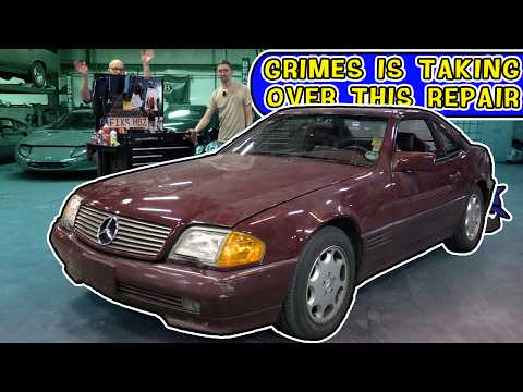 Видео: Это просто ужасно! И моя техника завладела этим Mercedes 500SL
