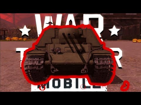 Видео: ПРИКОЛЬНЫЙ КВ-7 (У-13) В War Thunder Mobile ОБЗОР!!!