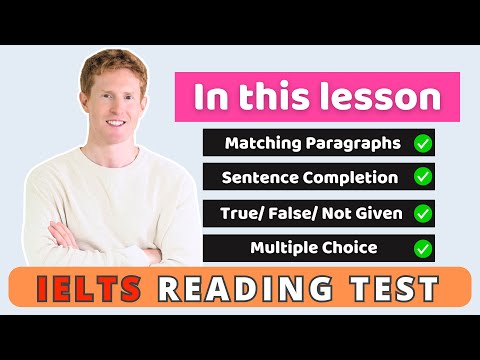 Видео: Практический тест IELTS по чтению
