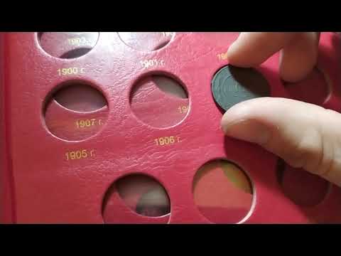 Видео: Обзор коллекции монет Николая 2. Альбом для монет Николая 2 Обзор альбома из серии коллекционеръ.