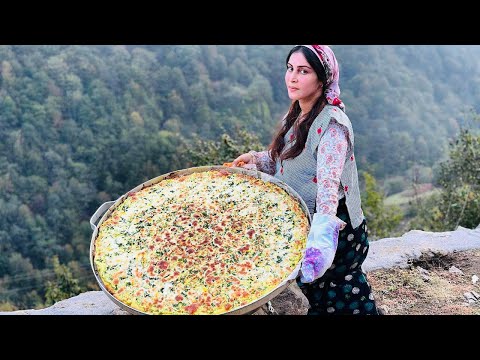 Видео: Мы готовим большие вегетарианские пиццы! Большая пицца со свежими овощами!