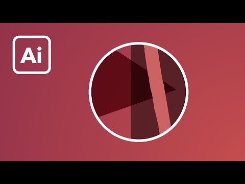 Видео: Как сделать обтравочную маску в иллюстраторе | Урок Adobe Illustrator