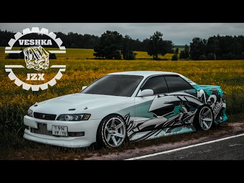 Видео: Полный обзор TOYOTA MARK 2 JZX90 | Кастомные AIR CUPS | Заруба с мотоциклистами #VESHKA Зарайск