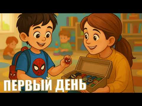 Видео: Первый день ✨ Поучительные истории для детей
