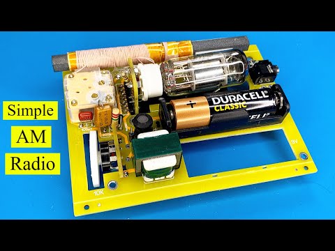 Видео: как сделать радиоприемник, отличная идея, которую вы никогда не видели раньше