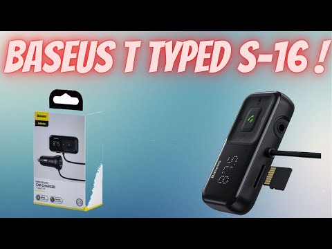 Видео: Обзор на FM-модулятор с AliExpress BASEUS T-typed S16