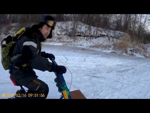 Видео: Мотофинки-мотосани " Муравей М "