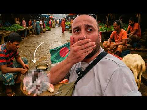 Видео: Удивительный уличный рынок Бангладеш | Дакка