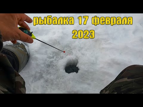 Видео: Вечерний клев ! Рыбалка на речке 17 февраля 2023