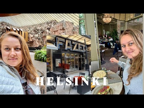 Видео: Хельсинки влог | Храм в скале Temppeliaukio, рыбный суп в Kappeli и vegan в Fazer
