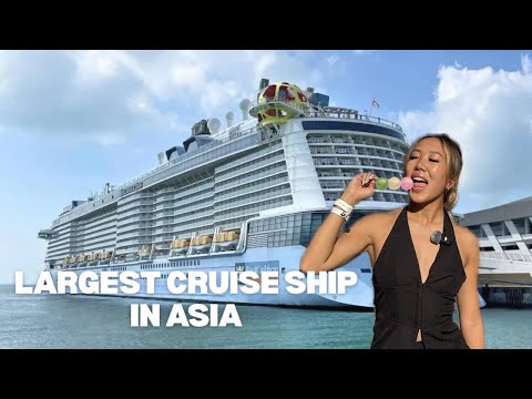 Видео: 140 ЧАСОВ НА БОЛЬШЕЙ КРУИЗНОЙ ЛАЙНЕРСКОЙ СТАНЦИИ В АЗИИ | SPECTRUM OF THE SEAS