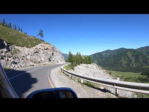 Видео: Daihatsu Hijet. Дорога в Горный Алтай.