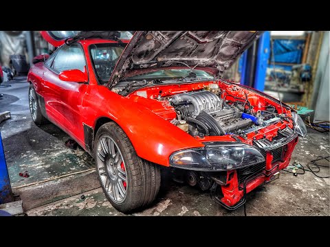 Видео: SUBARU на ЭКЛИПС система ОЖ АЛЮМИНИЕВЫЙ РАДИАТОР и силиконовые патрубки на TWIN TURBO V6 ECLIPSE