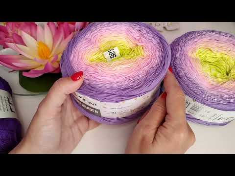 Видео: 2 новых летних процесса, топ из Yarnart jeans bamboo и платье из Yarnart Rosegarden/Триостарты май