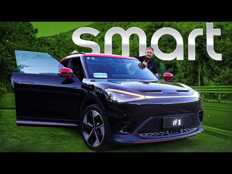 Видео: Smart #1 BRABUS электромобиль Обзор и тест драйв