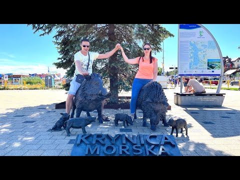 Видео: Krynica Morska и окресности