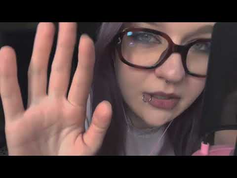 Видео: Асмр стеклянные триггеры, неразборчивый шёпот. Asmr inaudible whisper, glass triggers. 
