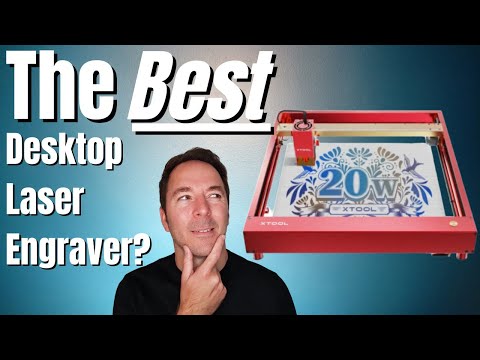 Видео: Обзор X Tool D1 Pro 20w — действительно ли это лучший диодный лазерный гравер?
