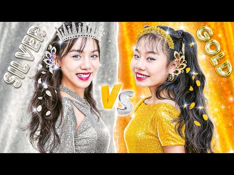 Видео: Золотая vs Серебряная Сестра! Кто Победит в Конкурсе на Лучший Костюм?