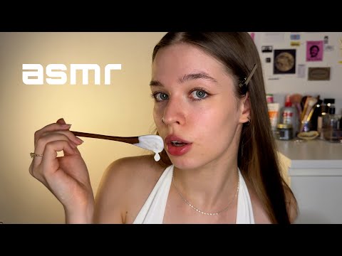 Видео: ASMR ем йогурт РАЗНЫМИ ложечками / звуки рта,плямканье