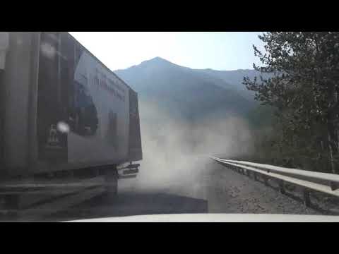 Видео: Перевал "Томпорукский". Дорога "Колыма". Якутия. Mountain pass of Tomporuk.