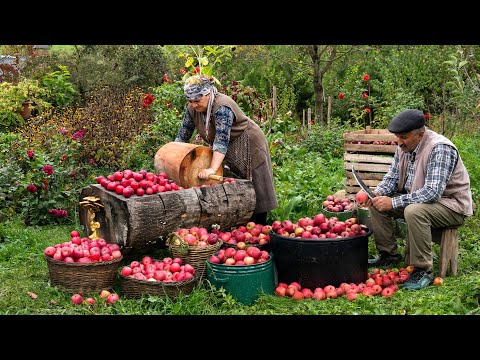 Видео: Сладкий вкус осени 🍎🍁 | Яблочный урожай и домашний сироп 🍂