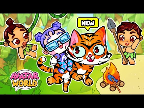 Видео: МЕНЯ УСЫНОВИЛИ АБОРИГЕНЫ | Тропическая Семья в Аватар Ворлд | Avatar World | Toca Life World