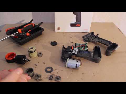 Видео: Дно! XIAOMI Шуруповерт Shunzao 12V