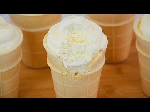 Видео: 🍦 Всего 2 ингредиента — и у Вас дома готов настоящий пломбир! Без яиц, без мороженицы!