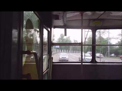 Видео: Необычный троллейбус СТ-682Г в Иркутске по 4!