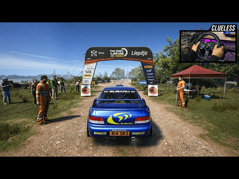 Видео: EA Sports WRC - 1998 Subaru Impreza WRC | Этап Tet Rally Latvia