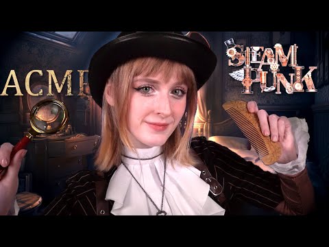 Видео: АСМР Стимпанк: Осмотр руки, крыльев, головы | Ролевая игра | ASMR Steampunk medical examination