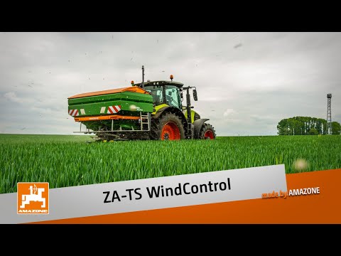 Видео: Навесной распределитель ZA-TS с WindControl | AMAZONE