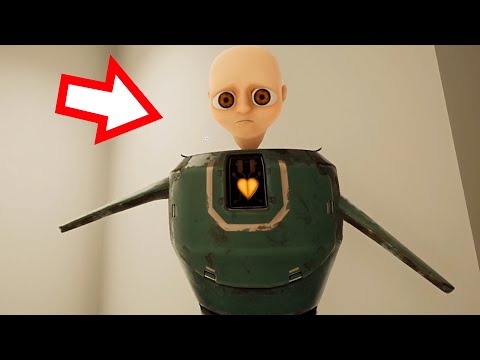 Видео: ЛЫСЫЙ СТАЛ РОБОТОМ NEWT ?! ИГРА The Baby In Yellow