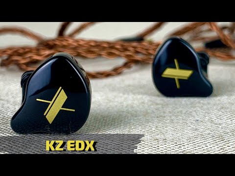 Видео: Обзор динамических наушников KZ EDX - Новый бомж-топ?🤩