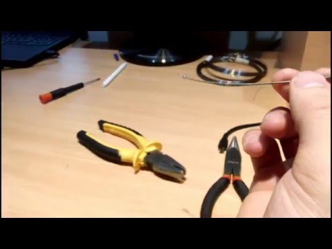 Видео: Намотка Clapton coil без шуруповерта !!