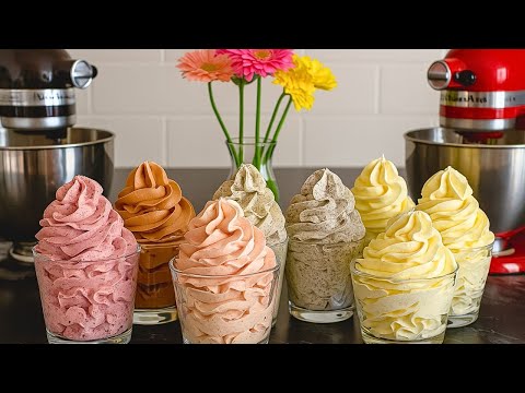 Видео: 5 термостойких кремов! Простые и идеальные для тортов и капкейков!