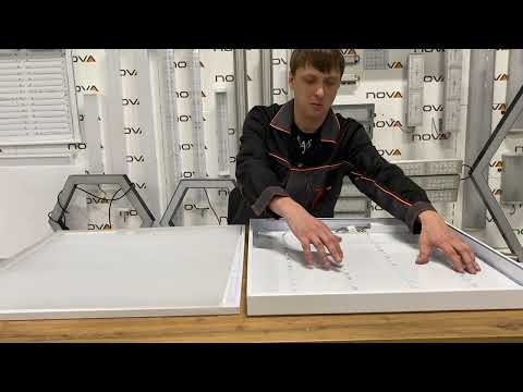 Видео: Как правильно выбрать офисный потолочный светодиодный светильник армстронг.