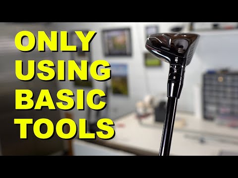 Видео: Графитовый ремонт клюшки для гольфа / простой и недорогой