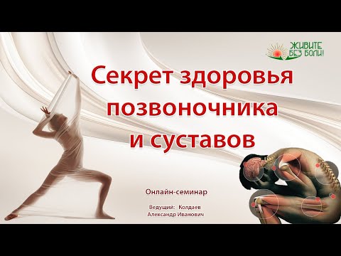 Видео: Секрет здоровья позвоночника и суставов